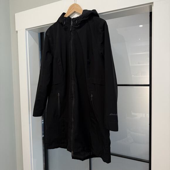 Eddie Bauer Parka Jacket Women’s Plus Size 1X Black Point Vista Coat - Picture 5 of 16